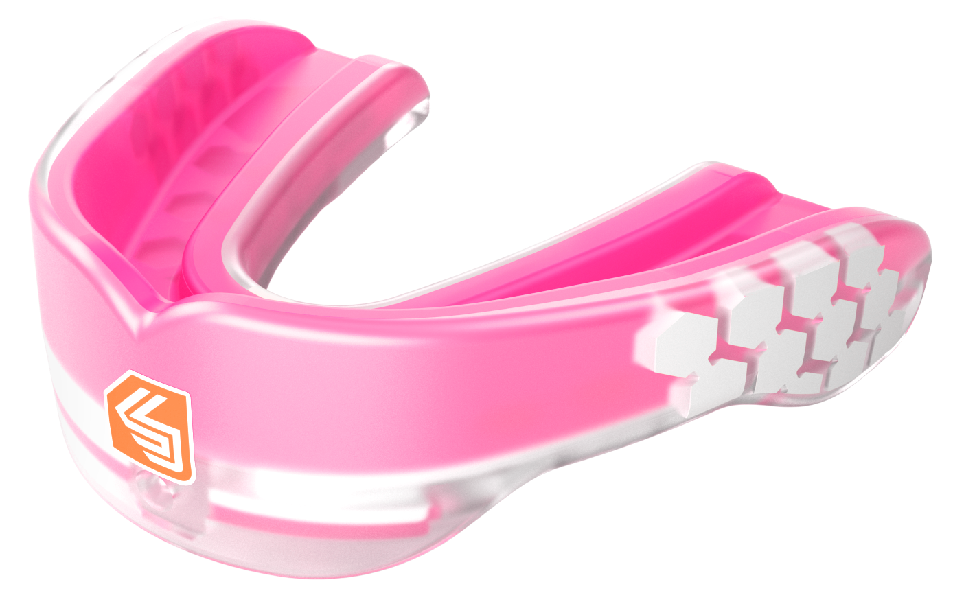 Shock Doctor Big Kids' Gel Max Power Flavor Fusion Mouthguard - PINK